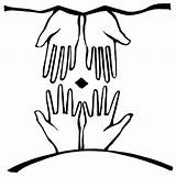 Hands Praying Clipart Coloring Lds Flowers Clip Clipartbest Pages Popular Prayer Library Use Coloringhome sketch template