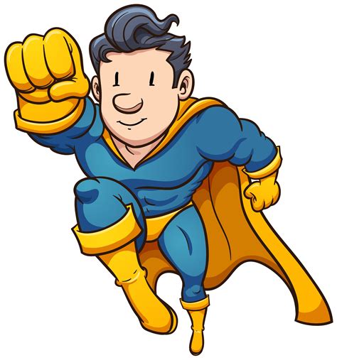 cartoon superhero clipart  wikiclipart