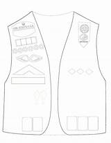 Vest Scouts Trademark Vests Yellowimages sketch template