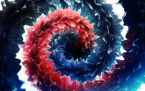 crop red  black spiral digital wallpaper abstract spiral