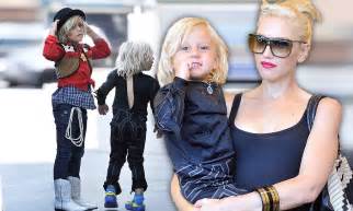forget uniforms gwen stefani takes her sons shopping for their halloween costumes daily