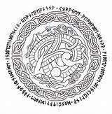 Celtic Coloring Dragon Saxon Anglo Colouring Knot Tattoo Choose Board Pages Viking Snake sketch template