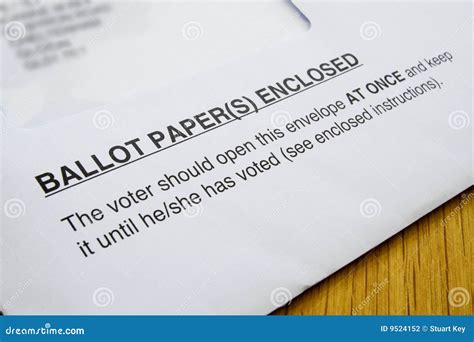ballot papers stock photo image  papers election paper