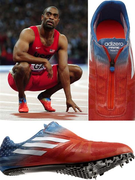tyson gay adidas track spikes new shoes by tyson gay
