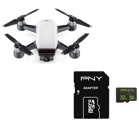 buy dji spark drone high performance class  microsd memory card bundle  delivery currys