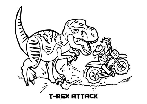 jurassic world coloring pages coloring home