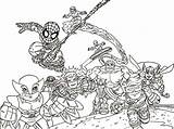 Coloring Super Squad Chibi Hero Pages Marvel Printable Halloween Colouring Superhero Avengers Netart Mindfulness Choose Board sketch template