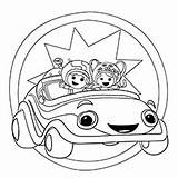 Coloring Umizoomi Pages Team Bot Geo Umicar Millie Toddler Milli sketch template
