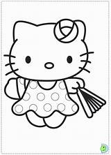 Kitty Hello Coloring Pages Drawing Dinokids Cartoon Library Clipart Colouring Cliparts Printouts Hula Coloringpage Close Comments sketch template