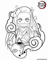 Slayer Nezuko Kamado Otakus Gratuit Imprimé sketch template