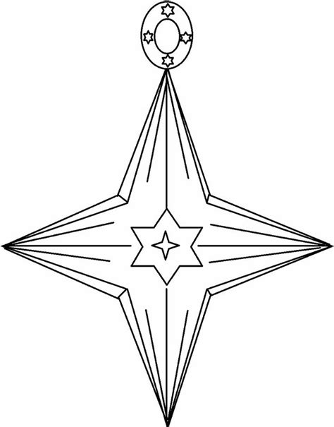 christmas star ornament coloring page christmas ornament coloring