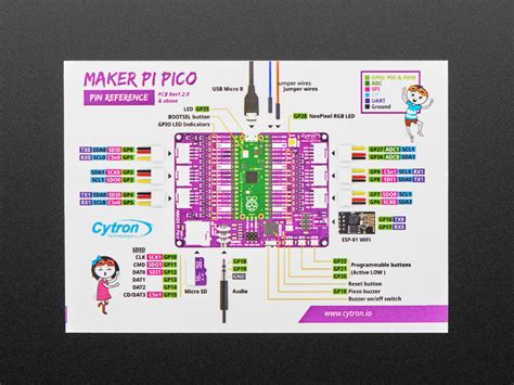 maker pi pico base raspberry pi pico  included id   adafruit industries