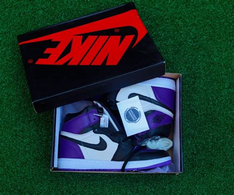 Nike Air Jordan 1 Retro High Og Purple Court Exclusive