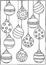 Kerstballen Kleuren Om Te Christmas Coloring Visit Pages Doodles sketch template