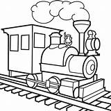 Train Drawing Line Cliparts Clipart Clip Favorites Add sketch template