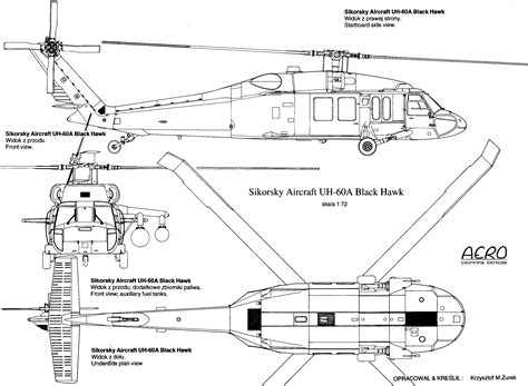sikorsky black hawk blueprints
