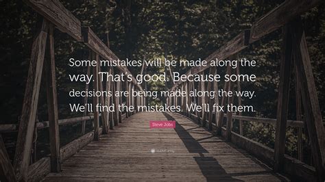 steve jobs quote  mistakes