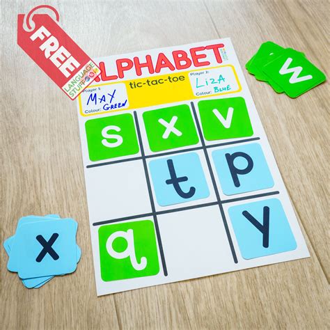 alphabet tic tac toe   fun simple  extremely    work