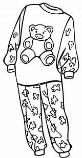 Pajamas Pajama Pijama Pijamas Pigiama Colorare Pyjama Disegno Supercoloring Sheets Ragazza Pyjamas Garota Meisje Pintar Tekening Prendas Compartan Disfrute Pretende sketch template