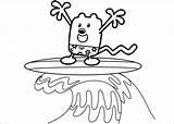 Wubbzy Wow Coloring Pages Books sketch template