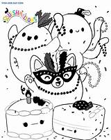 Squishmallows Squishmallow Wonder Colouring Dances Coloringpagesonly sketch template