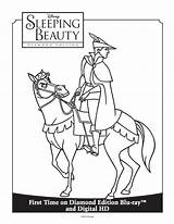 Coloring Beauty Pages Prince Sleeping Philip Disney Maleficent Movie Sheet Colouring Choose Board sketch template