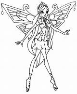 Coloring Enchantix Winx Bloom Pages Club Elfkena Quality High Print Deviantart Library Clipart sketch template