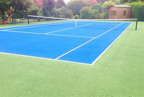 maintaining tennis courts cleaning  repainting sports  safety