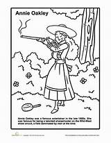 Coloring Annie Oakley Pages Quotes Education History Great Worksheet Women Womens Quotesgram sketch template