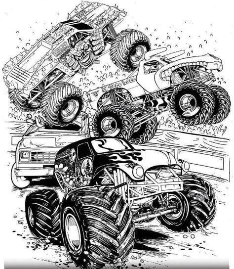 monster jam coloring pages monster truck coloring pages truck