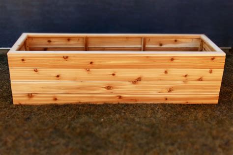 Custom Cedar Planter Boxes Made To Order Local Orders Only Ph