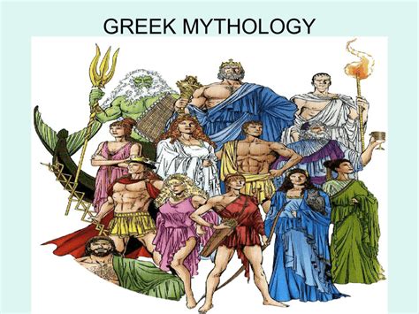 greek mythology gods  goddesses