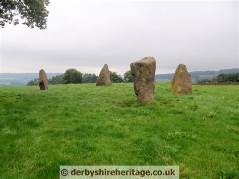 stones close stone circle  ft stone circle derbyshire heritage
