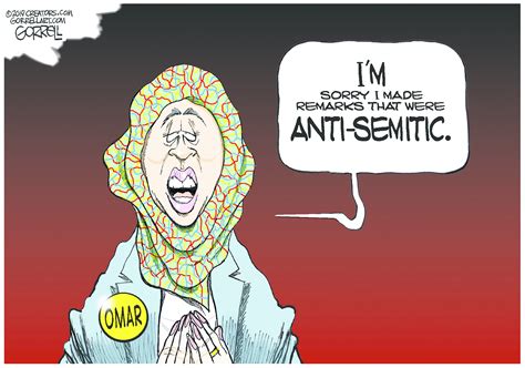 Political Cartoon U S Ilhan Omar Anti Semitic The Week