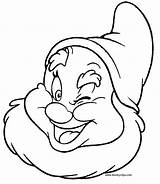 Dwarfs Coloring Seven Pages Dwarf Dopey Snow Grumpy Disney Sleepy Template Books Clipart Faces Drawings Popular Library Choose Board sketch template