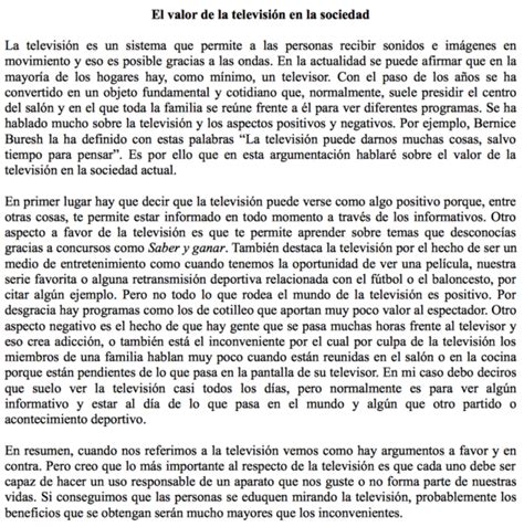 texto argumentativo plantilla y ejemplo