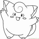 Pokemon Coloring Clefairy Pages Chespin Snorlax Pokémon Nose Getcolorings Color Print Online Coloringpages101 Printable Kids sketch template