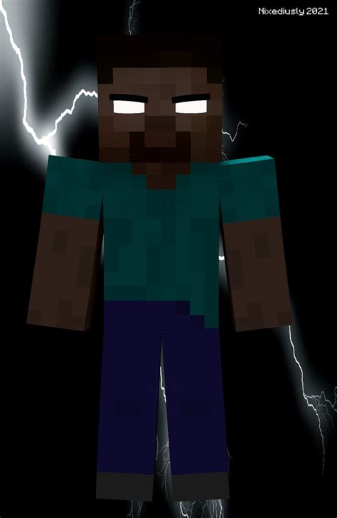 minecraft animation herobrine