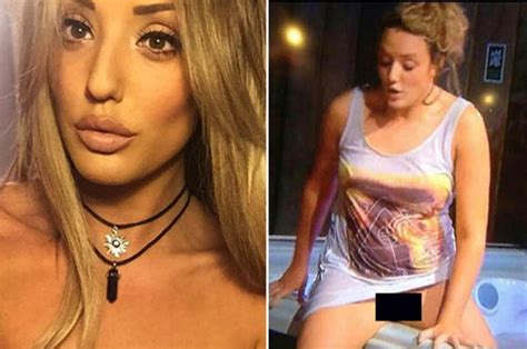 charlotte crosby reveals flashing vagina on geordie shore