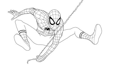 spider man homecoming coloring page spiderman coloring pages