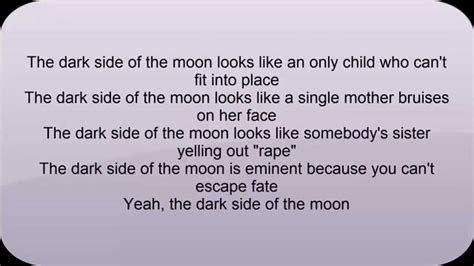Machine Gun Kelly Dark Side Of The Moon Lyrics Youtube