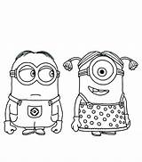 Minion Halloween Coloring Pages Getdrawings sketch template