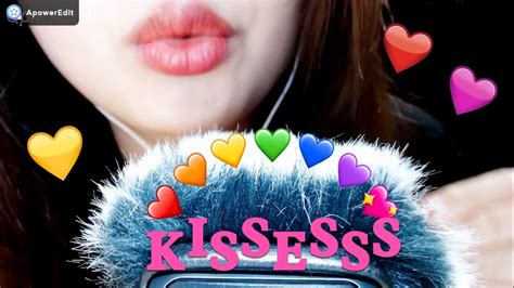 【asmr】full Of Kisses 😘 Lip Sounds 😚slow And Sleepy Youtube