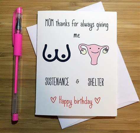 funny   write   birthday   duty  card