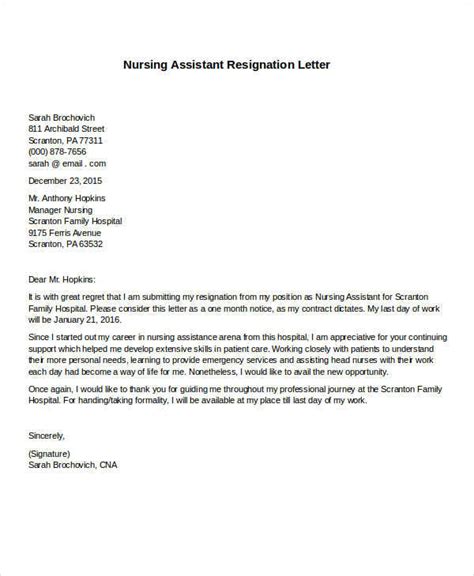 formal resignation letter samples   ms word