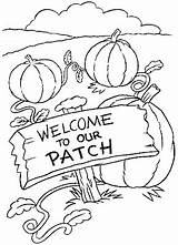 Pumpkin Coloring Patch Pages Halloween Fall Printable Sheet Kids Drawing Colouring Sheets Welcome Digi Stamps Para Seasonal Lessons Colorear sketch template