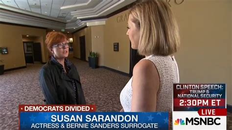 Susan Sarandon Tells Msnbc Hillary Indictment ‘inevitable’