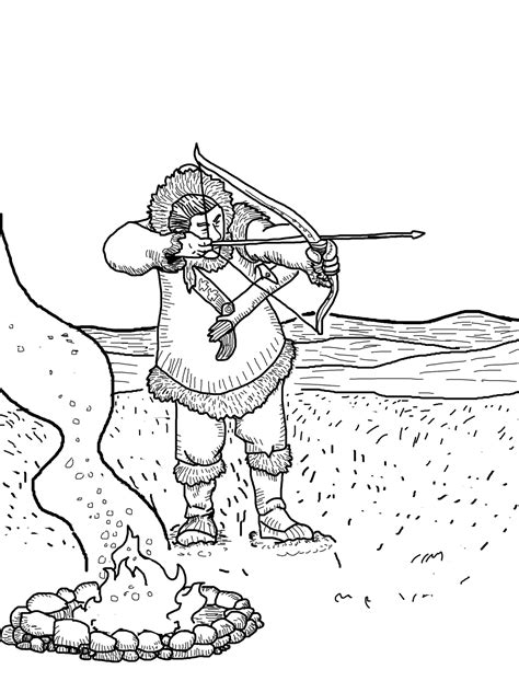 printable hunting coloring pages  kids