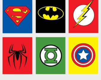 clipart superhero logos clip art library
