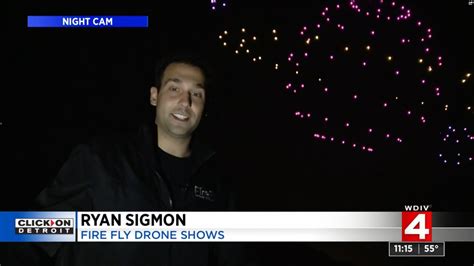 mysterious lights     firefly drone show test flights dronexlco